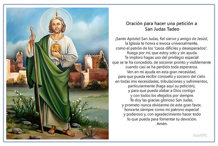 Oración a San Judas Tadeo: La esperanza en casos difíciles y desesperados