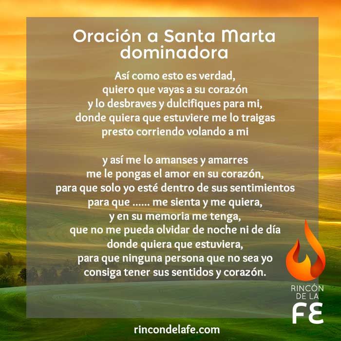 Santa Marta la Dominadora: Poderosa oración para conquistar tus deseos